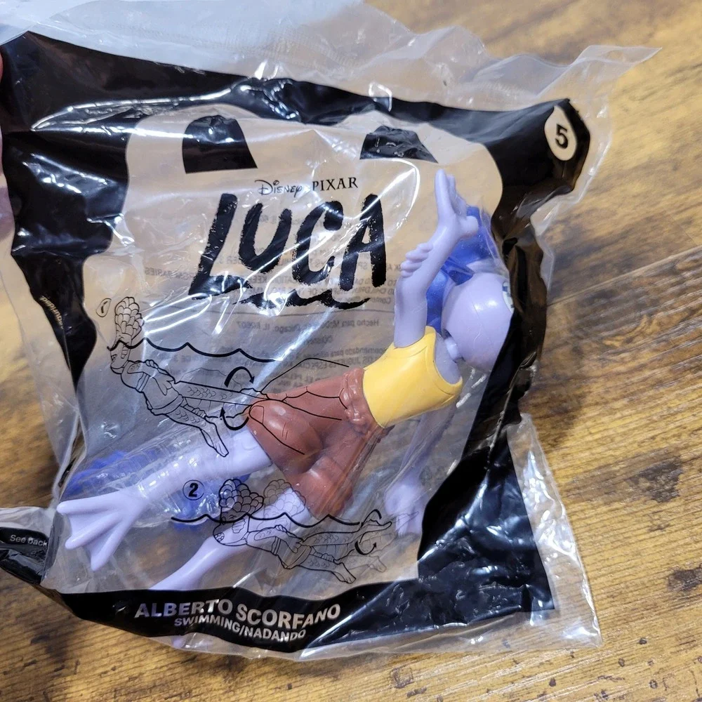 Disney Pixar Luca‎ Alberto Scorfano McDonalds Happy Meal Toy #5 New In Bag